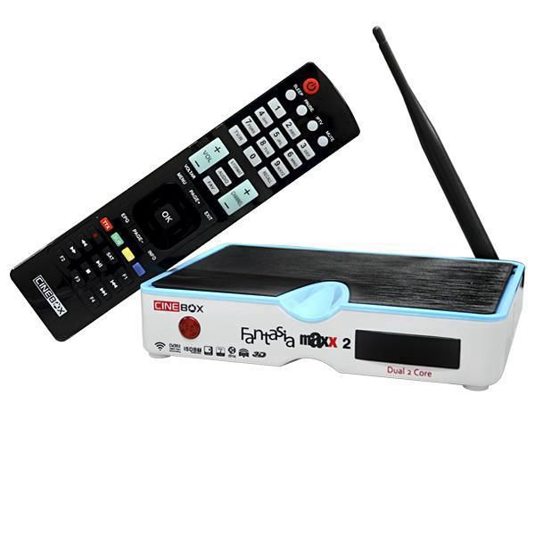 Receptor Cinebox Fantasia MAXX 2 Dual Core WIFI